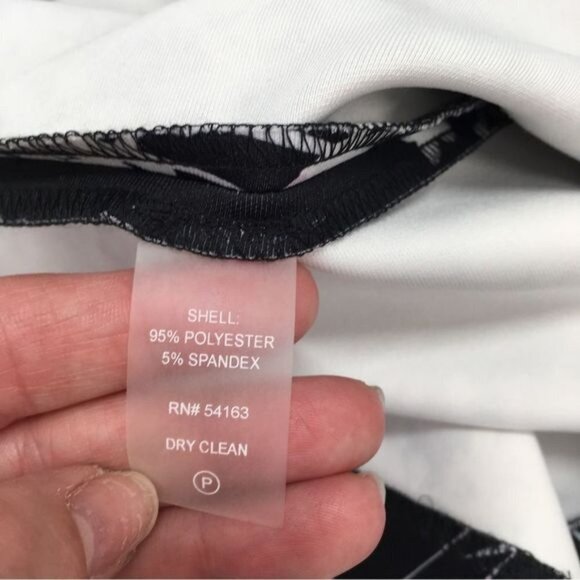 Tommy Hilfiger Sleeveless Floral Belted Scuba Knit Sheath Dress - Picture 6 of 12